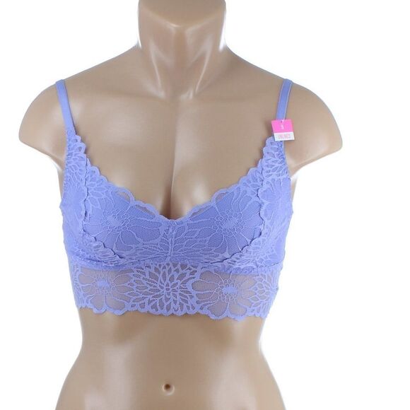 Pink Victoria's Secret Lace Bralette NWT - Picture 1 of 9